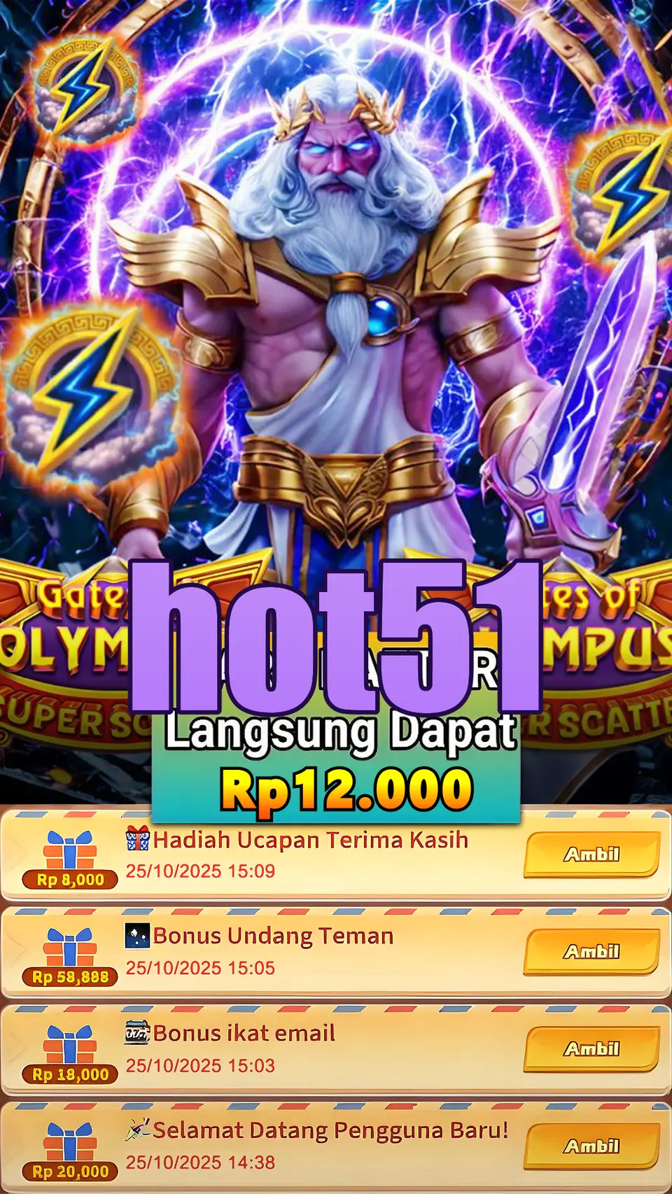 hot51 Tangkapan Layar - APK Resmi